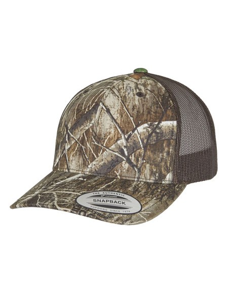 FLE-6606RC-YP Classics Realtree Camo Retro Trucker Cap 2